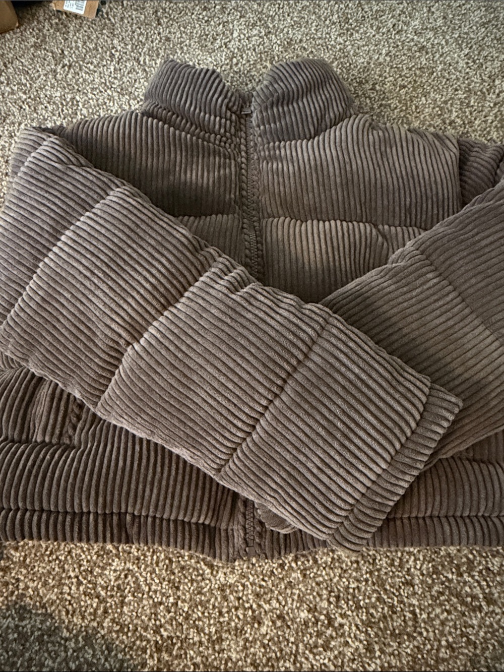 7 For All Mankind Corduroy Puffer Jacket
